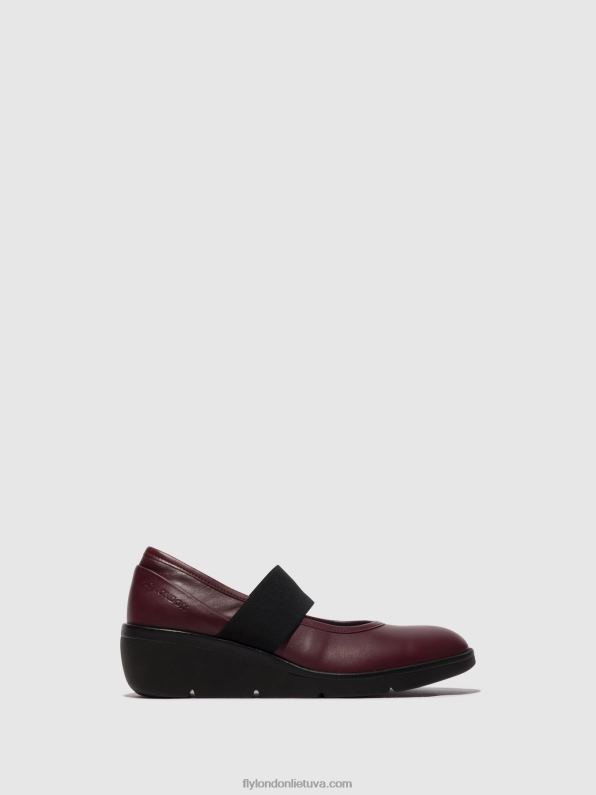 elastiniai batai nara547 moterys Fly London 4H288686 bordo