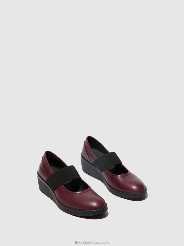 elastiniai batai nara547 moterys Fly London 4H288686 bordo