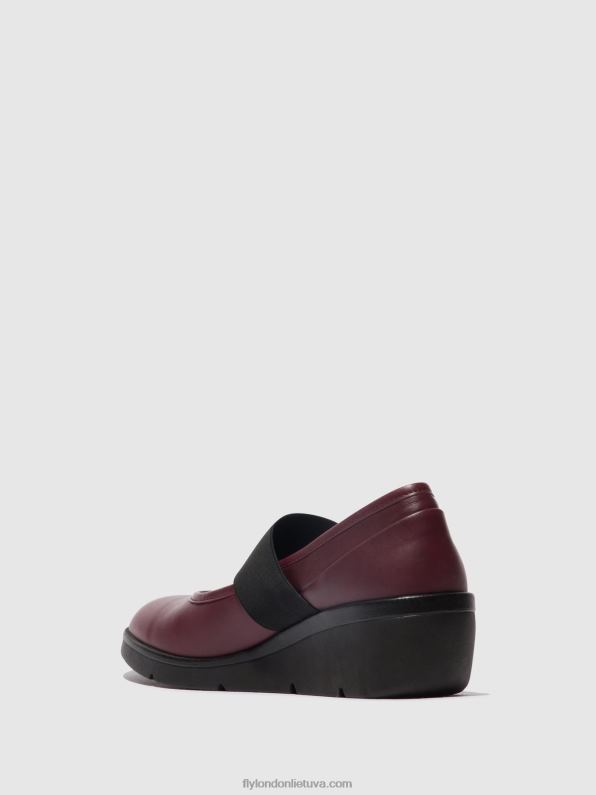 elastiniai batai nara547 moterys Fly London 4H288686 bordo