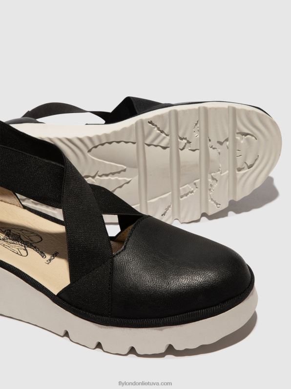 elastiniai batai pacy415 moterys Fly London 4H288661 juodas