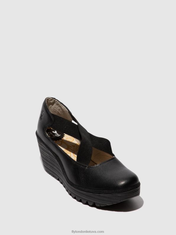 elastiniai batai yoly402 moterys Fly London 4H288684 juodas