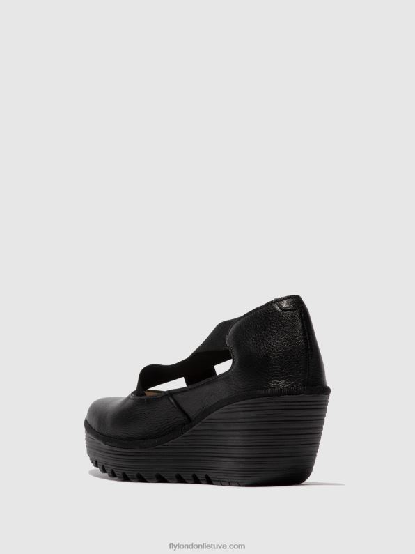 elastiniai batai yoly402 moterys Fly London 4H288684 juodas