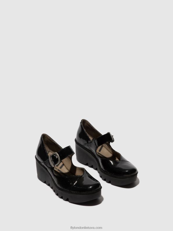 sagtimi batai baxe428 moterys Fly London 4H288621 liukso juoda