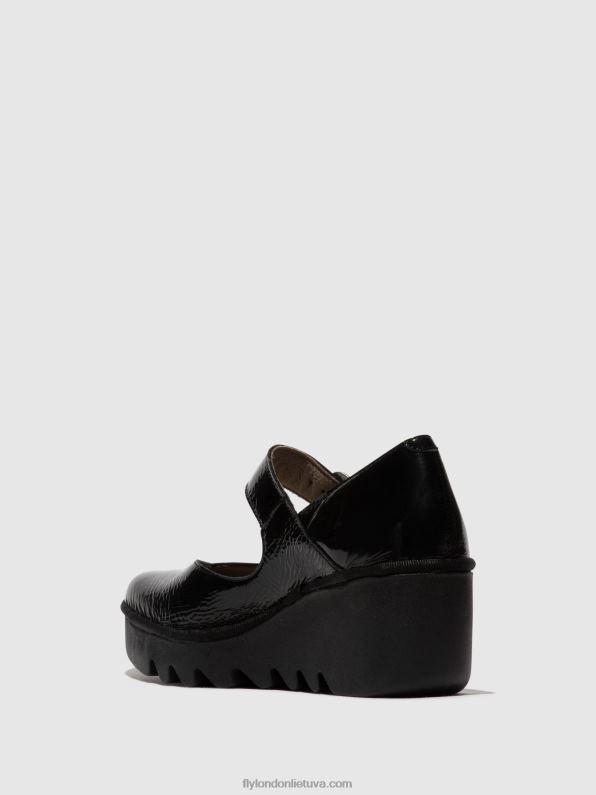 sagtimi batai baxe428 moterys Fly London 4H288621 liukso juoda