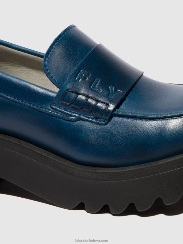 loafers batai maus791 moterys Fly London 4H288675 karališkai mėlyna