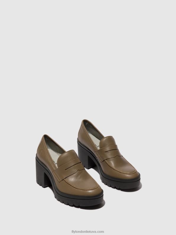 loafers batai toky803 moterys Fly London 4H288673 taupe