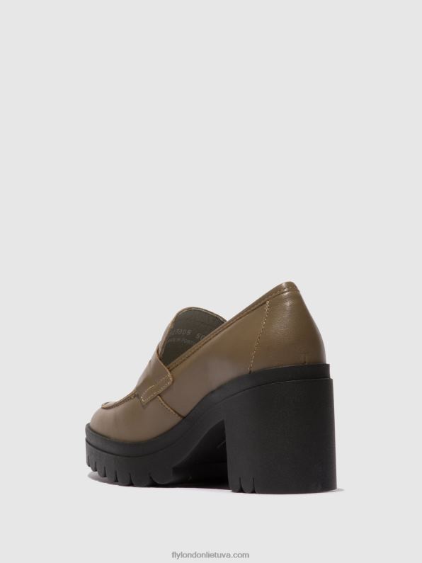 loafers batai toky803 moterys Fly London 4H288673 taupe