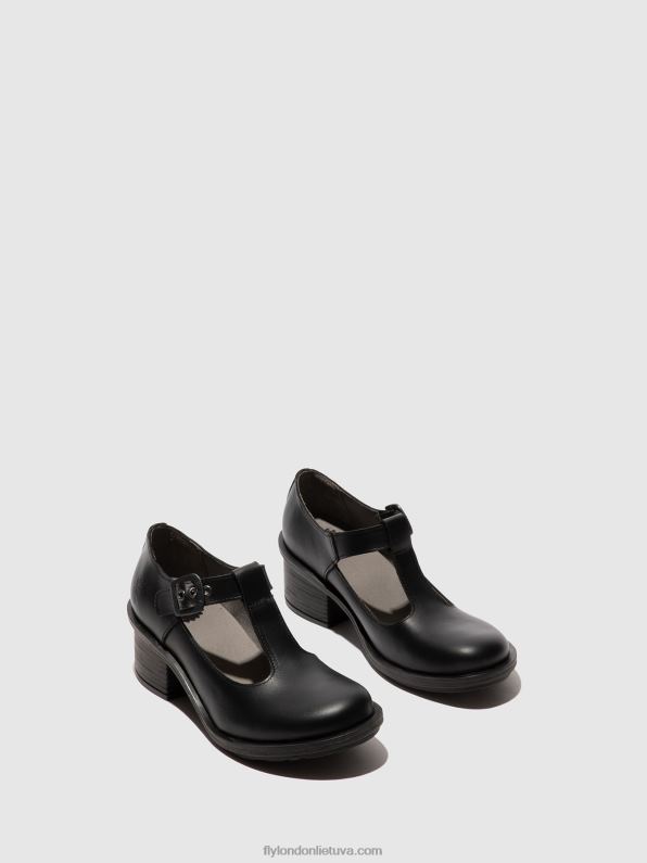 Mary jane batai cady180 moterys Fly London 4H288622 juodas