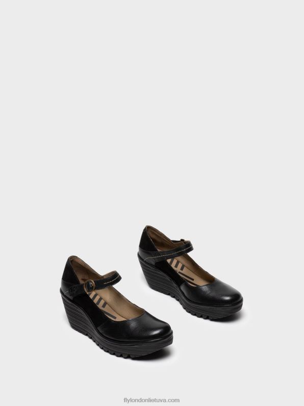 Mary jane batai yuko082 moterys Fly London 4H288701 juodas