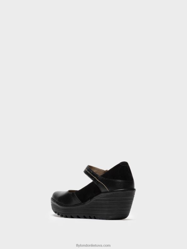 Mary jane batai yuko082 moterys Fly London 4H288701 juodas