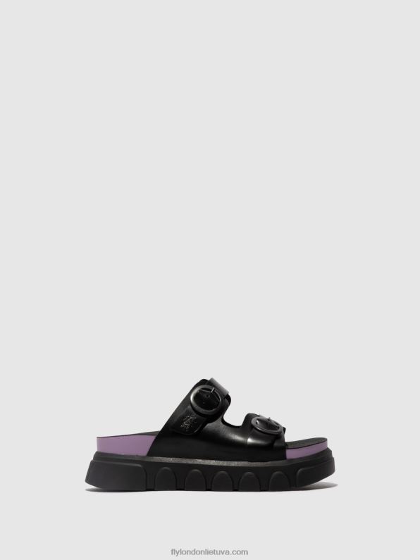 sagtis mulai cide946 moterys Fly London 4H288376 juoda (violetinė)