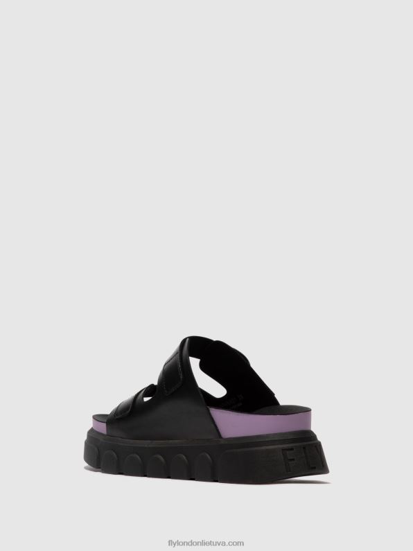sagtis mulai cide946 moterys Fly London 4H288376 juoda (violetinė)