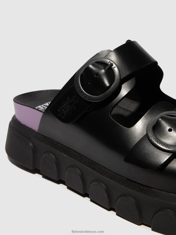 sagtis mulai cide946 moterys Fly London 4H288376 juoda (violetinė)