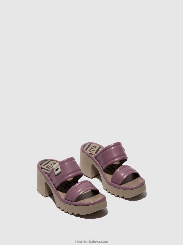 slystantys mulai mava432 moterys Fly London 4H288363 violetinė