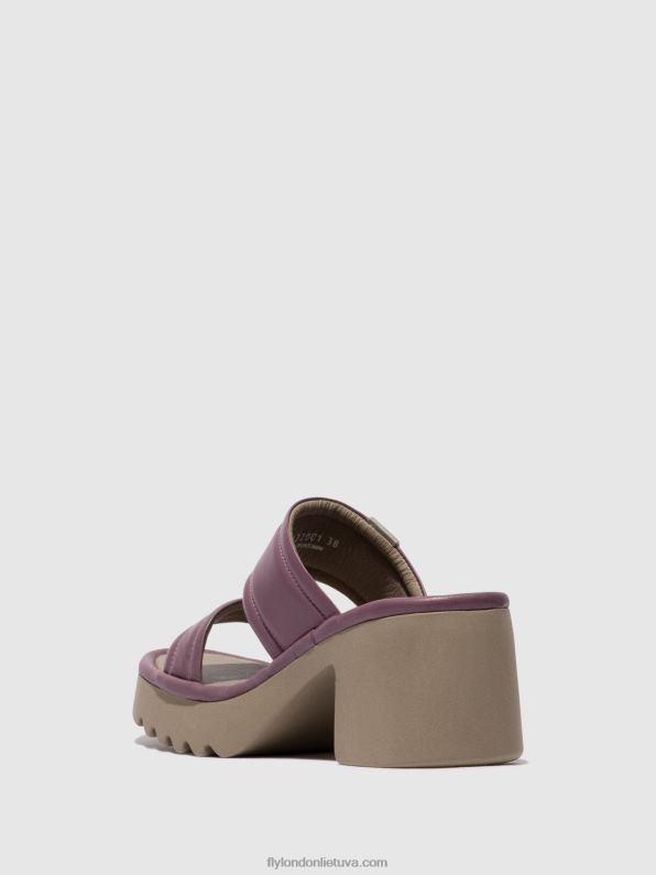 slystantys mulai mava432 moterys Fly London 4H288363 violetinė