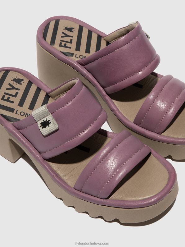 slystantys mulai mava432 moterys Fly London 4H288363 violetinė