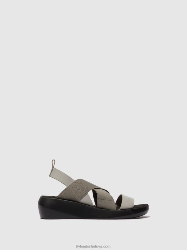 crossover sandalai baji848 moterys Fly London 4H288491 debesis