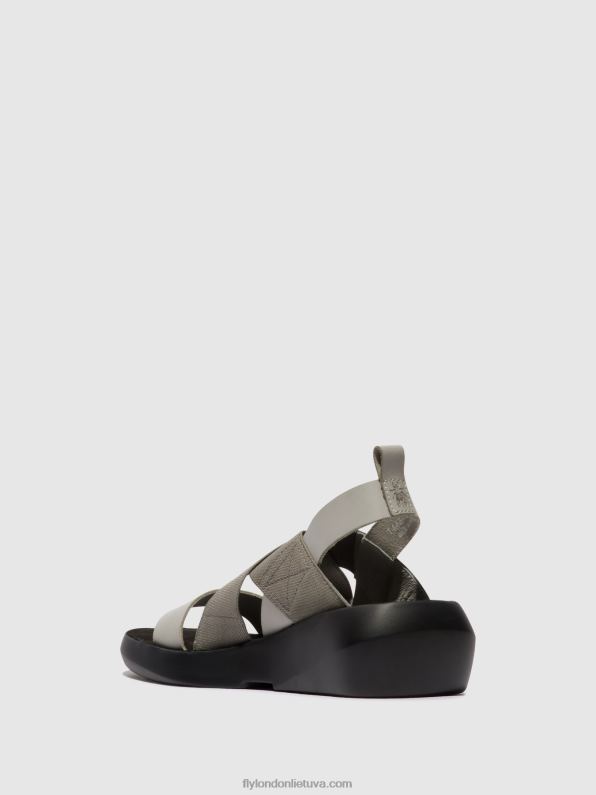 crossover sandalai baji848 moterys Fly London 4H288491 debesis