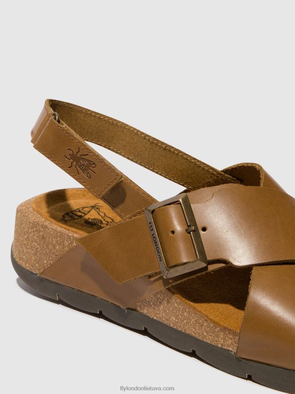 crossover sandalai chlo852 moterys Fly London 4H288488 kupranugaris