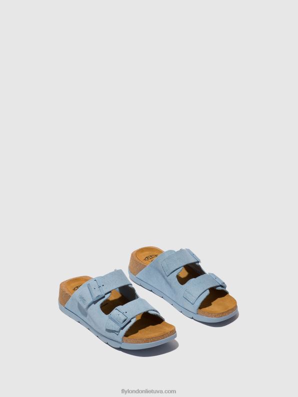 sagtis sandalai caja721 moterys Fly London 4H288526 dangus