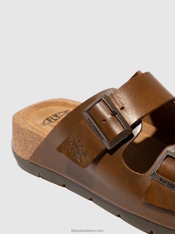 sagtis sandalai caja721 moterys Fly London 4H288595 kupranugaris