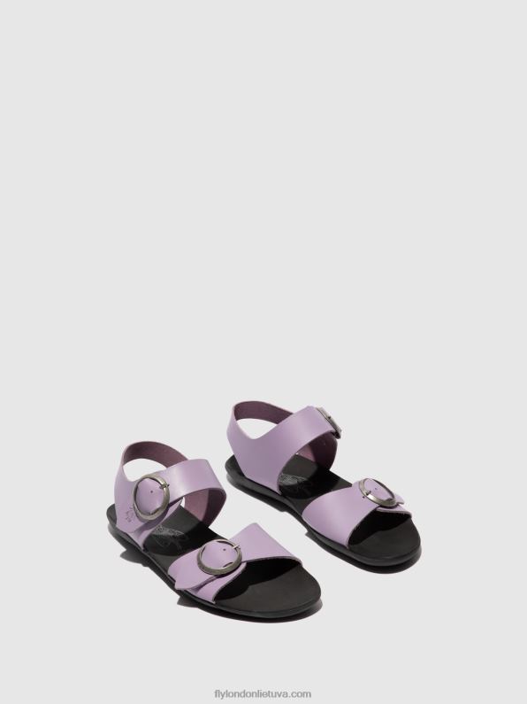 sagtis sandalai masa757 moterys Fly London 4H288499 violetinė