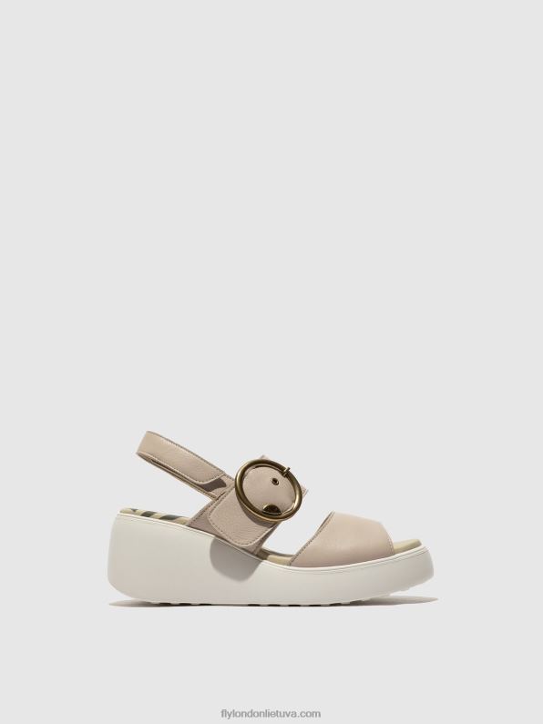 sandalai su nugara digo939 moterys Fly London 4H288460 debesis