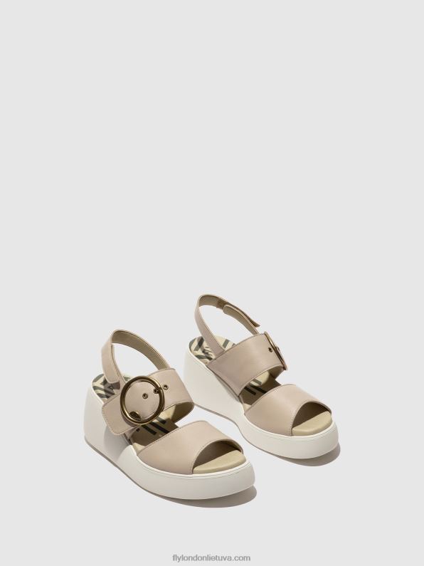 sandalai su nugara digo939 moterys Fly London 4H288460 debesis