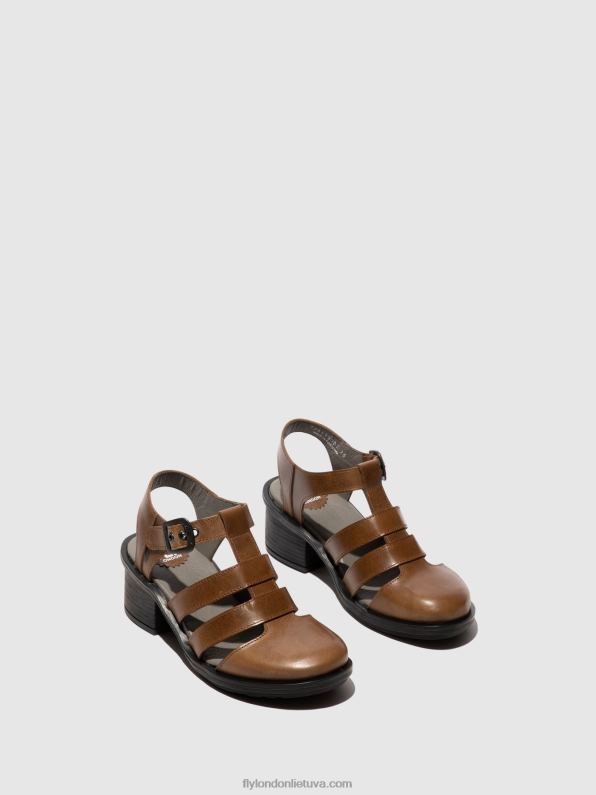 t formos sandalai cahy195 moterys Fly London 4H288421 kupranugaris