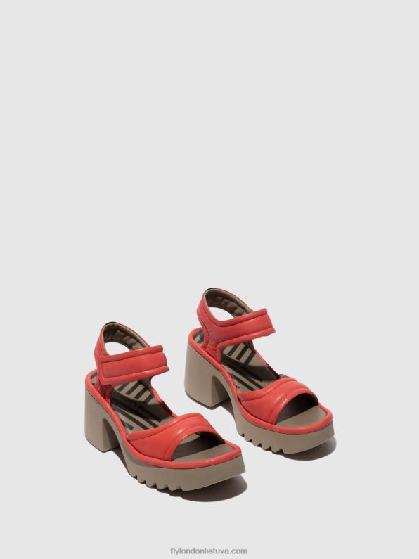velcro sandalai mank433 moterys Fly London 4H288402 aviečių