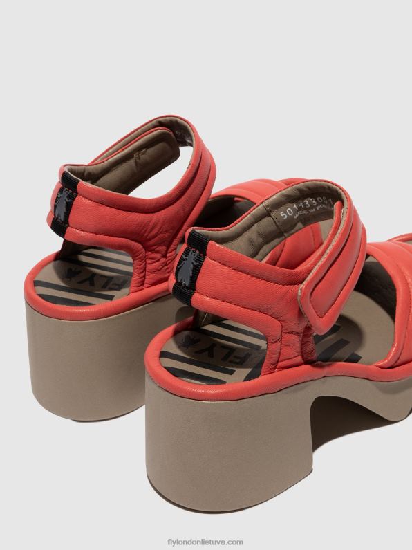 velcro sandalai mank433 moterys Fly London 4H288402 aviečių