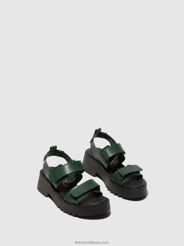 velcro sandalai meka857 moterys Fly London 4H288392 benzino