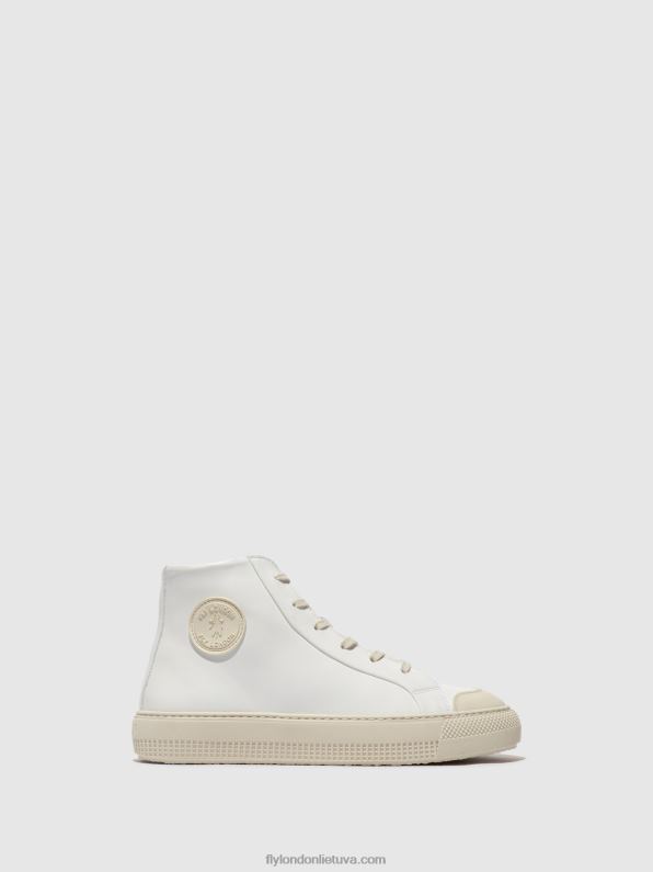 Hi-top treniruokliai topy586 moterys Fly London 4H288729 baltas