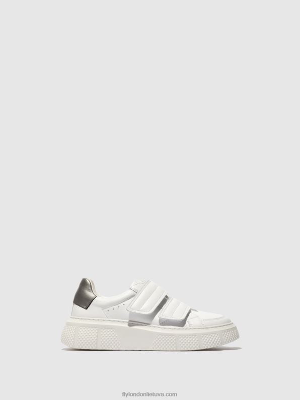 Velcro treniruokliai edda513 moterys Fly London 4H288756 baltas