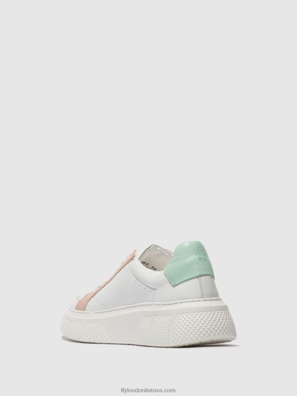 suvarstomi treniruokliai emmy510 moterys Fly London 4H288758 baltas/nuogas/mintas