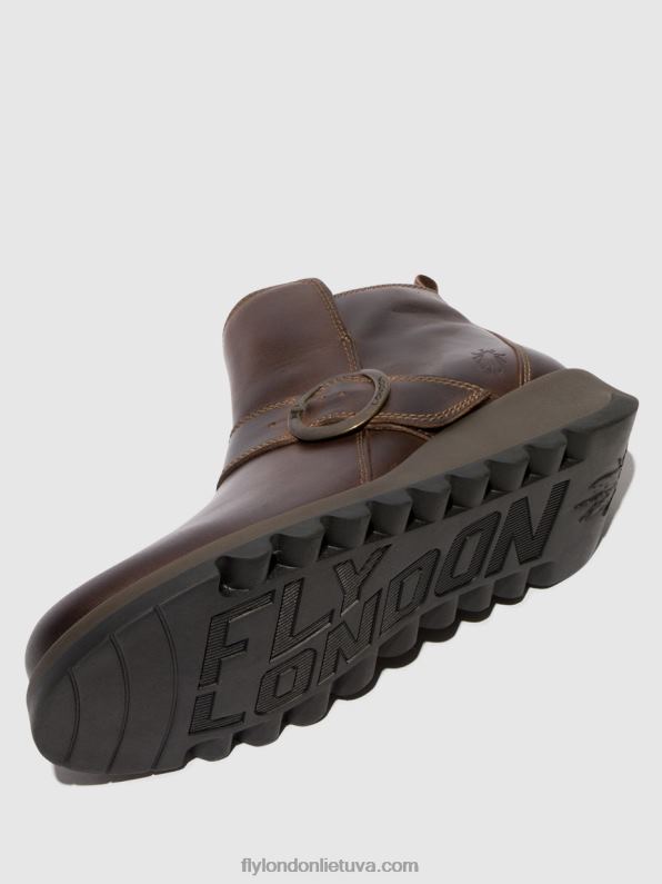 sagtimi kulkšnies batai sias812 moterys Fly London 4H288158 dk. rudas