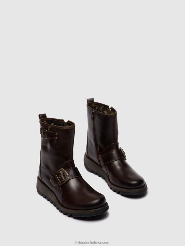 sagtimi kulkšnies batai sino525 moterys Fly London 4H288266 dk.ruda