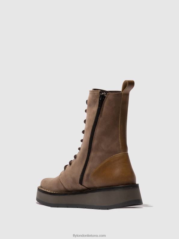 suvarstomi kulkšnies batai rami043 moterys Fly London 4H28820 taupe/camel