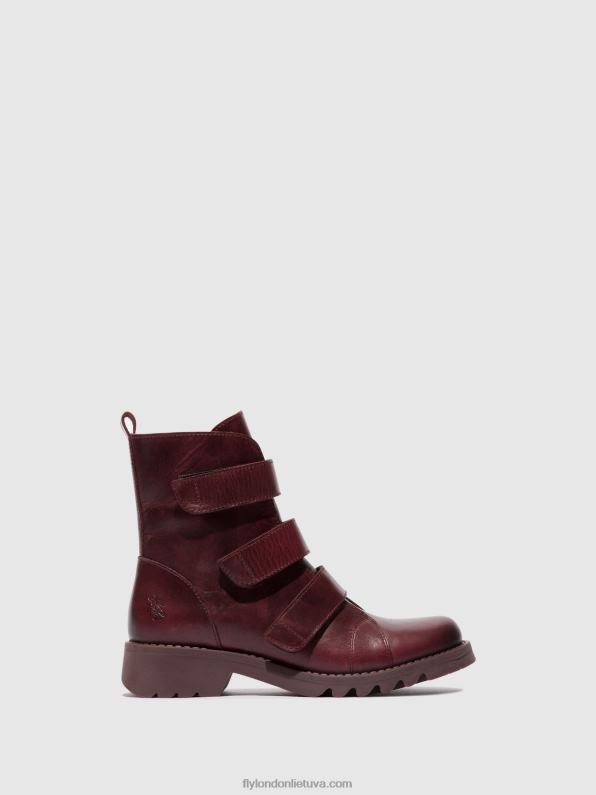 velcro lipniai batai rach790 moterys Fly London 4H28877 violetinė (violetinė padas)