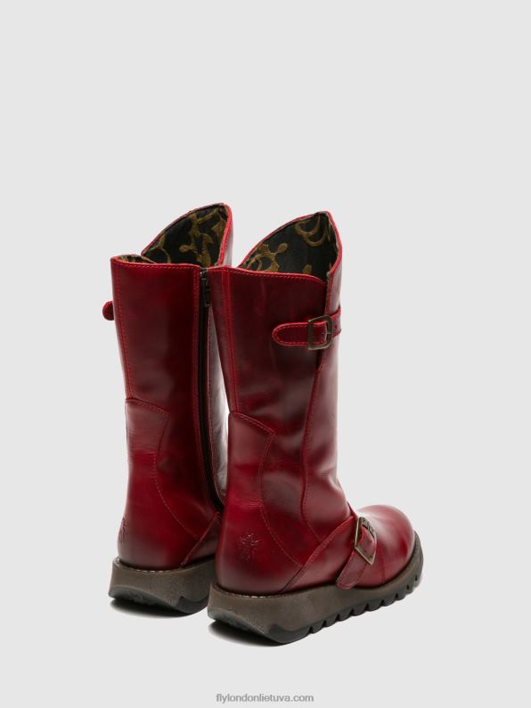 sagtimi batai mes 2 moterys Fly London 4H288345 raudona