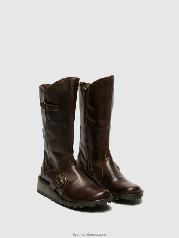 sagtimi batai mes dk moterys Fly London 4H288343 rudas