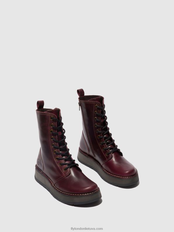suvarstomi batai rami043 moterys Fly London 4H288291 violetinė