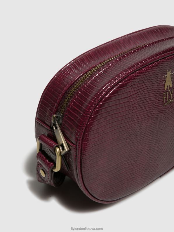 skersiniai krepšiai caos724 moterys Fly London 4H288793 bordo