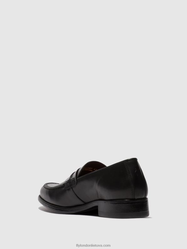 loafers batai mebo956 vyrų Fly London 4H288816 juodas
