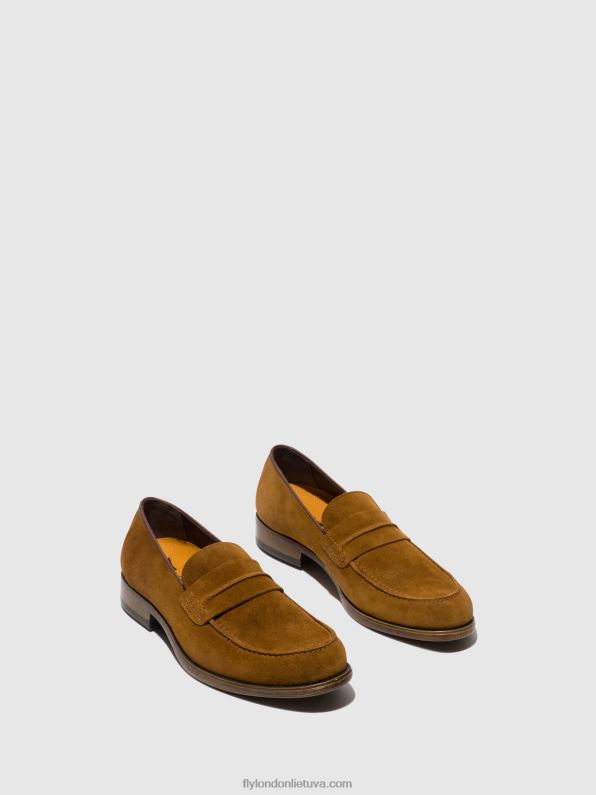 loafers batai mebo956 vyrų Fly London 4H288817 įdegis