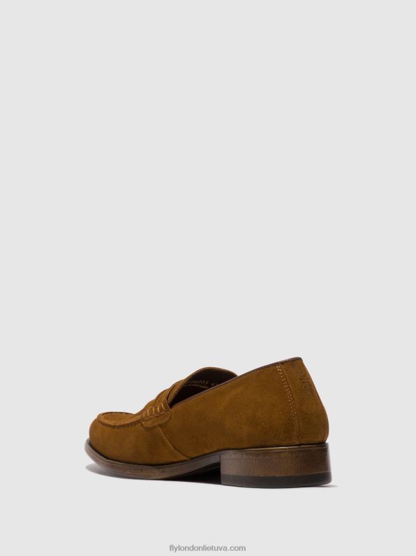 loafers batai mebo956 vyrų Fly London 4H288817 įdegis