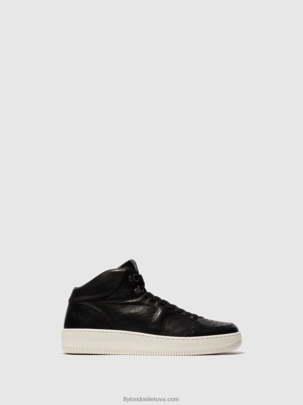 Hi-top treniruokliai beat514 vyrų Fly London 4H288841 juodas