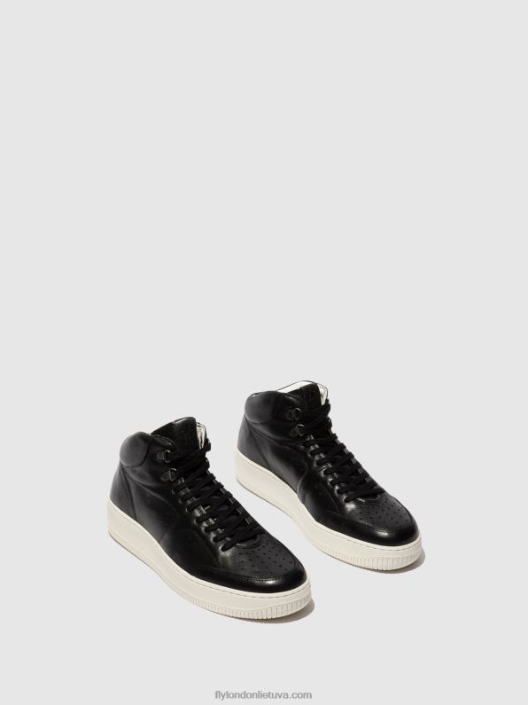 Hi-top treniruokliai beat514 vyrų Fly London 4H288841 juodas