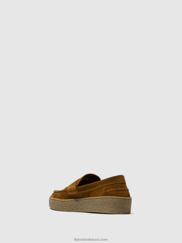 slystantys batai roel517 vyrų Fly London 4H288826 įdegis